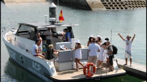 fiesta en barco